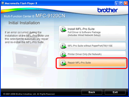 install brother mfl pro suite for mac